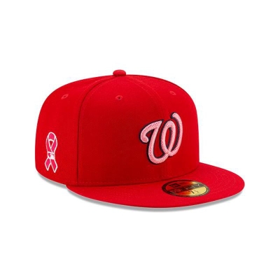 Sapca New Era Washington Nationals MLB Mother's Day 59FIFTY Fitted - Rosii